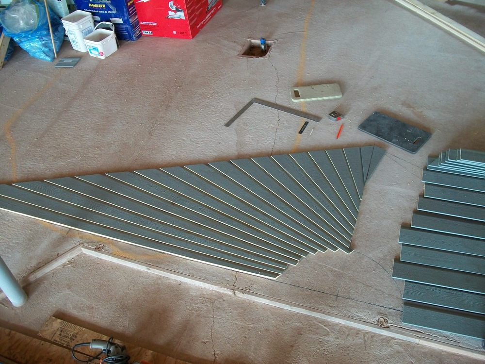 Laying out the rays full size