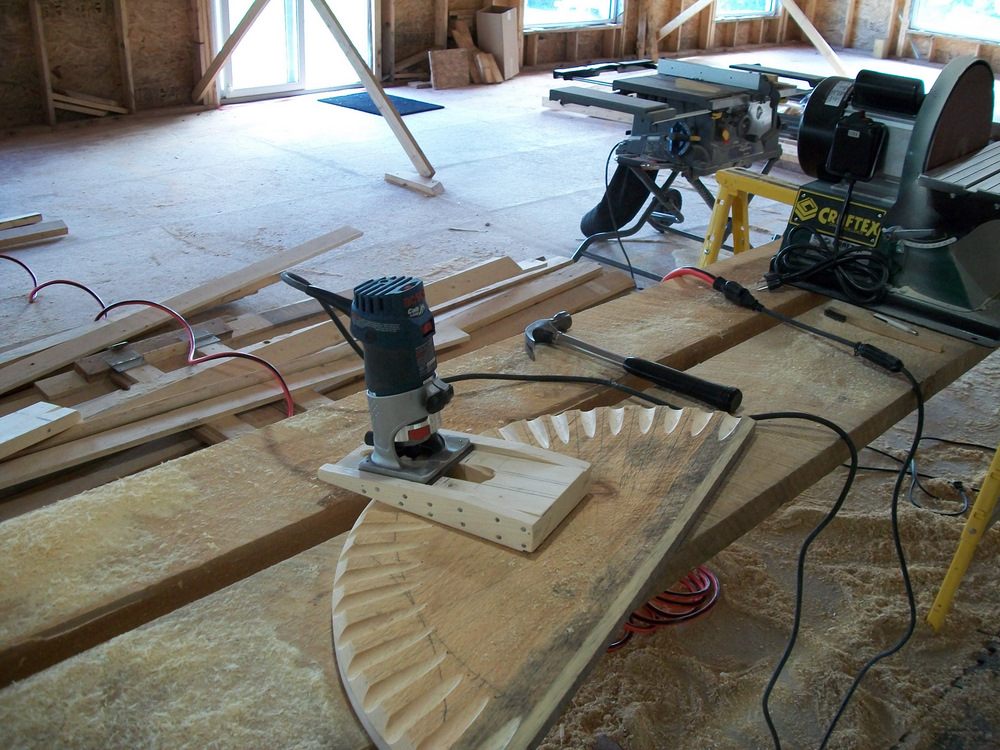 Taper coves on the sun face.