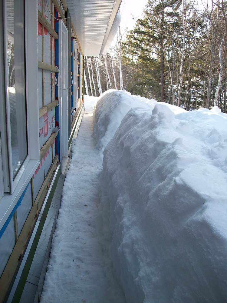 It was Feb. and jayoh was still 'in the trenches' on the back wall.