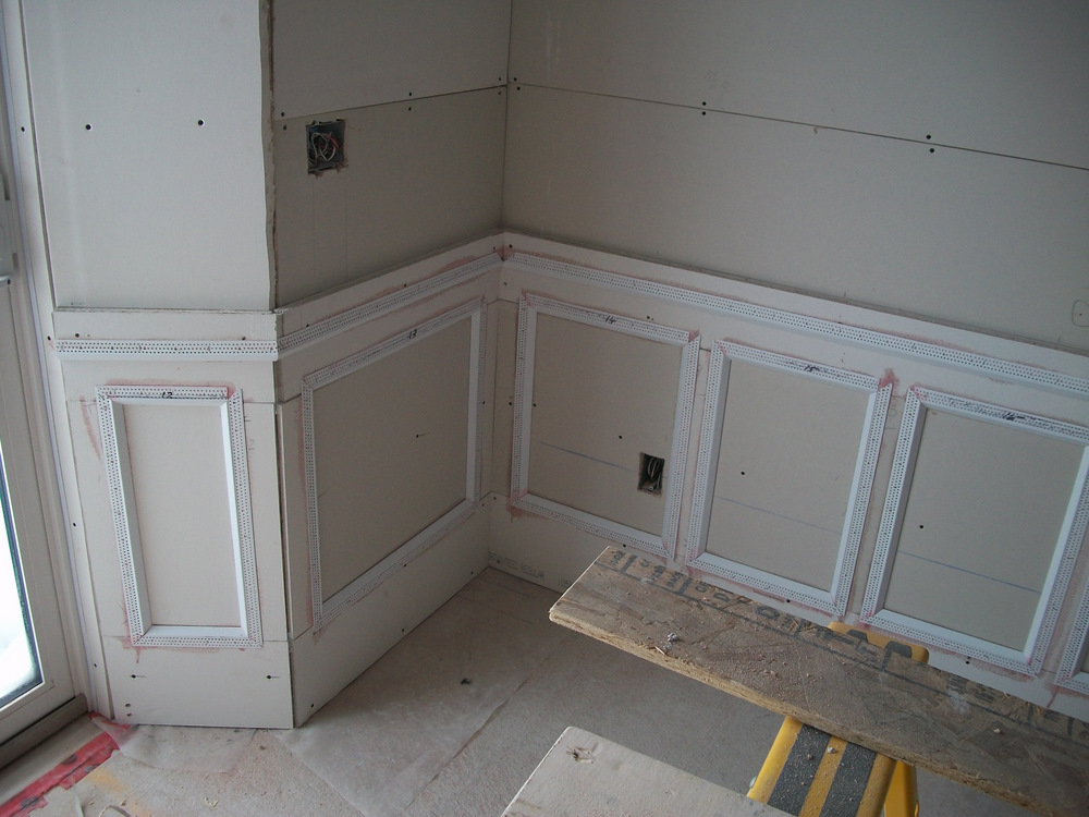 Trimtex made wainscoting