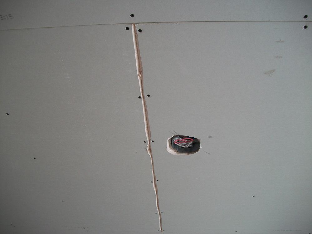 Ready for bond in a cut out butt joint.