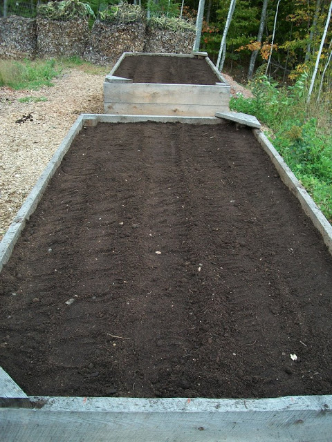 Planted. I do not have an image of the 8" planting grid, but take my word for it…there are 60 cloves magically preparing for late March-early April.