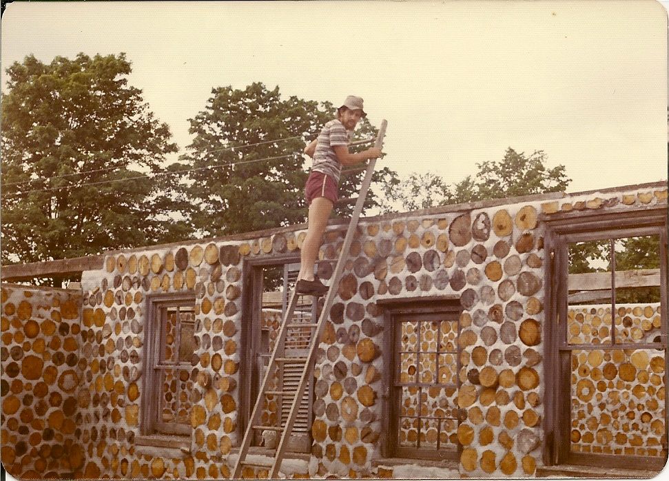 jayöh perched on a wooden ladder. . .what else?